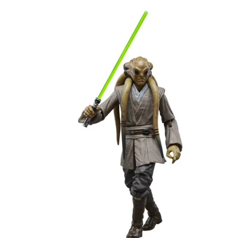 lot 4152 image: Star Wars The Black Series Kit Fisto, Star Wars Revenge of the Sith Action Figure (6��),