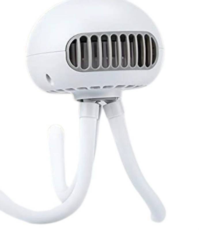 lot 4210 image: Personal Car Seat Portable Fan Flexible, Rechargeable