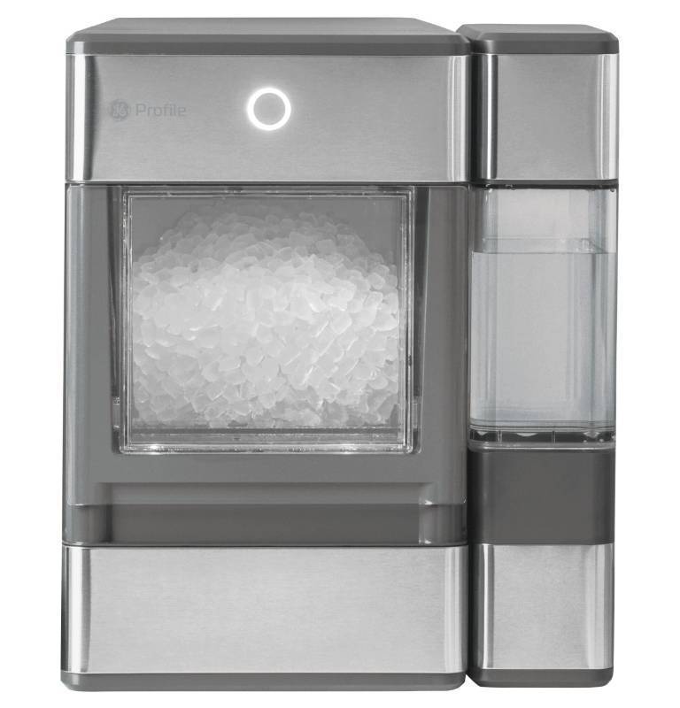 lot 2492 image: GE Profile Opal Nugget Ice Maker  Side Tank, Countertop Icemaker, Stainless Steel, 33lbs Daily Ice Production