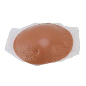 lot 2012 image: Fake Pregnancy Belly, Silicone Breathable Elastic Stage Props for Actors, Performances, and Creative Projects, 7-8 Months Pregnancy Simulation - Retail $103.81