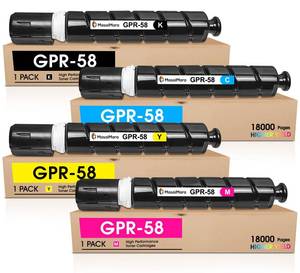 lot 2055 image: MasaiMara GPR-58 GPR58 Toner Cartridge for Canon imageRUNNER Advance C256iF II, C256iF III, C356iF II, C356iF III, DX C257iF, DX C357iF, DX C359IF, DX C259IF, C256, C356, C257, C357 Printers