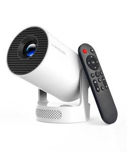 lot 2179 image: Magcubic Mini Projector with WiFi 6 and Bluetooth 5.4, Portable Projector 4K Support, 5W Soundbase Speaker, Auto Vertical Keystone 180°Rotatable Smart Proyector for Movie Home Outdoor