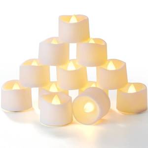 lot 10216 image: Homemory Timer Tea Lights Candles Battery Operated, 6H Timer Built-in, Auto On Daily, Flameless LED Tealight Votives for Table Centerpieces, Lantern, Holiday Decor, Warm Lamp, No Remote, 24-Pack