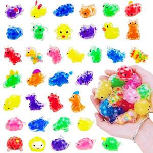 lot 10227 image: Animal Stress Balls, 50Pcs Mini Squeeze Balls, Kawaii Squishies Stress Balls Bulk for Classroom Prizes, Easter Halloween Christmas Party Favors, Goodies Bag Stuffer, Birthday Gifts (Random)