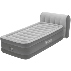lot 10341 image: Bestway Headboard Tritech Airbed Twin 18  with built-in AC pump
