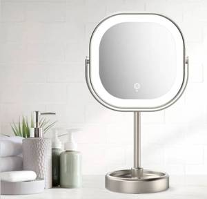 lot 10343 image: Conair LED Double-Sided 1x10x Vanity Mirror