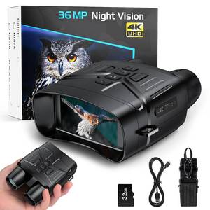 lot 10418 image: Anyork Night Vision Goggles, 4K Infrared Night Vision Binoculars with 4000mAh Rechargeable Battery, 32GB TF Card for Camping, Gift for Men