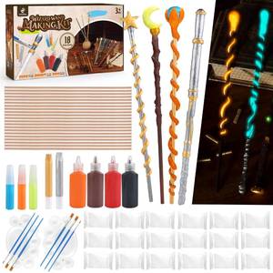 lot 10421 image: ColoPlay 53 PCS Wizard Magic Wand Making Kit DIY Crafts for Kids Adult Wizard Wand Birthday Party, Christmas, Halloween Party Favors