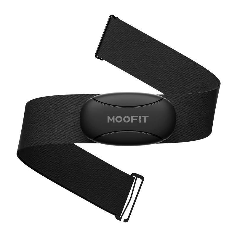 lot 24220 image: HR8 Heart Rate Monitor Chest Strap, Low Energy Real-Time Heart Rate Data Bluetooth 5.0ANT, Longer Communication Range, IP67 Waterproof, Compatible with iOSAndroid Apps, Gym Equipment, Black - Retail $26