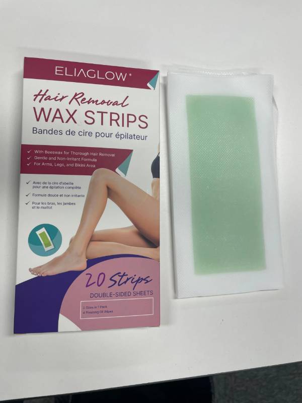 lot 34097 image: Wax Strips Hair Removal for Women - Retail $16