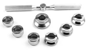 lot 24632 image: Watch Back Remover Tool, 5537 Watch Tool, Watch Opener Tool, Watch Case Opener, Watch Repair Tools Case Back Opener Closer Removal Tool Kit