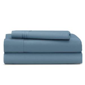 lot 24649 image: Cosy House Collection Everyday 1500 Series Bed Sheet Set - Ultra Soft & Cool Hotel Bedding - Deep Pocket - Wrinkle, Stain and Fade Resistant - 3 Piece Set (Twin, Peacock Blue) - Retail $47