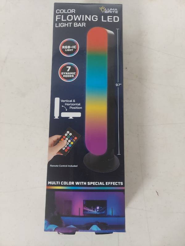 lot 1026 image: Luma Brite Color Flowing LED Light Bar