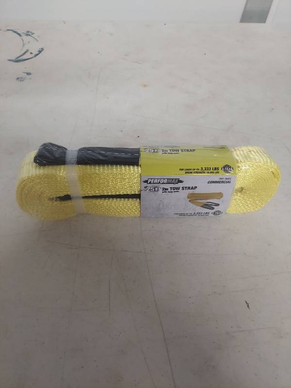 lot 1264 image: Performax 25ft Commercial Tow Strap