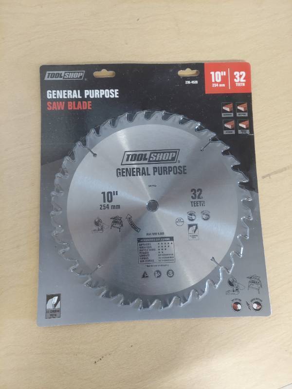 lot 5037 image: 10in Saw Blade - 32 Teeth