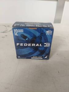 lot 3362 image: Federal 12 Gauge Game Load Heavy Field Shotgun Shells