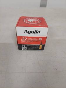lot 3370 image: Aguila .22 Super Extra Hollow Point Ammunition 250 Rounds
