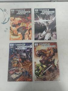 lot 3398 image: Transformers Primacy #1-4 IDW Comic Book Set
