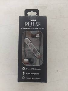 lot 3424 image: iWorld Pulse Bluetooth Wireless Earbuds