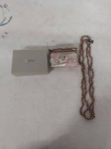 lot 3432 image: Honora Chocolate Pearl Necklace - Clasp Marked .925