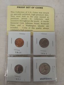lot 3442 image: US Proof Coin Collection