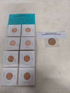 lot 3462 image: Limited Edition Commemorative Medallion and US Treasury Commemorative Medallion Set