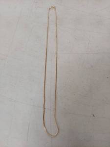 lot 3477 image: Herringbone Chain Necklace