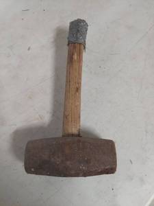 lot 3492 image: Wood Handle Hammer - 10lb