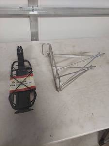 lot 3499 image: Schwinn Alloy Deluxe Seat Post Rack