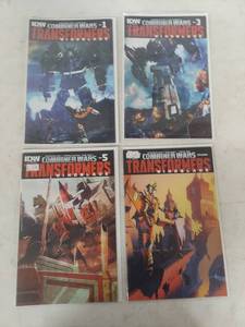 lot 3578 image: Transformers Windblade Combiner Wars Comics Set
