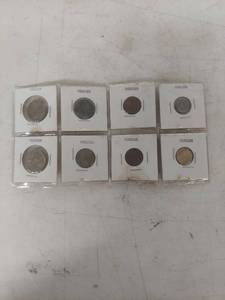 lot 3585 image: Collection of Foreign Coins in Holders