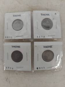 lot 3598 image: Liberty Head V Nickel Collection 1895-1911
