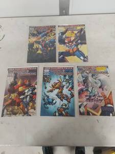 lot 3599 image: Transformers More Than Meets The Eye IDW Comics Set #18-21