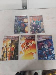 lot 3603 image: IDW Transformers More Than Meets The Eye Comics Lot #18-22