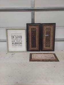 lot 3617 image: Wall Art Collection - Framed Prints
