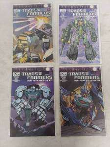 lot 3618 image: Transformers More Than Meets The Eye Dark Cybertron Comic Set