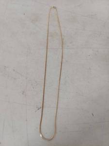 lot 3619 image: Herringbone Chain Necklace