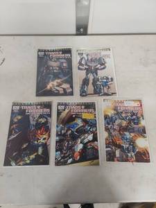 lot 3620 image: Transformers Dawn of the Autobots Comic Set