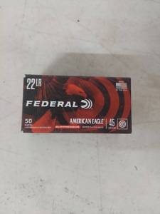 lot 3622 image: Federal American Eagle 22LR Suppressor Ammunition