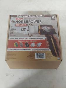 lot 3623 image: Ruby Horsepower Deluxe Power Scrubber