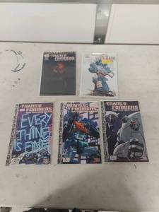 lot 3628 image: Transformers More Than Meets The Eye Comic Set