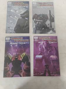 lot 3636 image: Transformers Monstrosity Comic Set - IDW Publishing