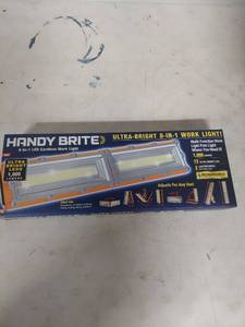 lot 1005 image: Handy Brite 8-in-1 LED Rechargeable Work Light