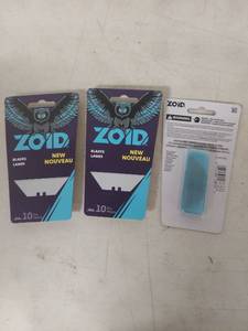 lot 1029 image: (3) Zoid Utility Knife Replacement Blades 10-Pack