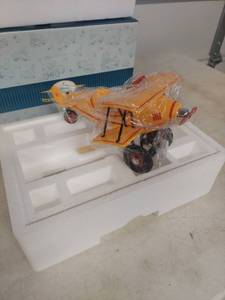 lot 3834 image: 1930 Hallmark Kiddie Car Custom Biplane Model