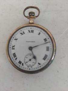 lot 3838 image: Hampden Pocket Watch