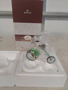 lot 3874 image: Hallmark Mickey Mouse 1934 Velocipede Miniature Bicycle