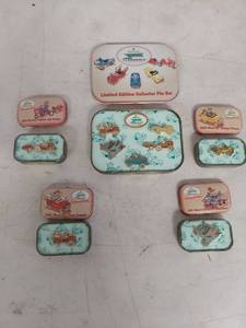 lot 3884 image: Hallmark Kiddie Car Classics Collector Pin Set