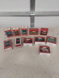 lot 3891 image: Hallmark Keepsake Vehicle Ornament Collection