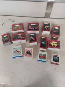 lot 3895 image: Hallmark Keepsake Vehicle Ornament Collection